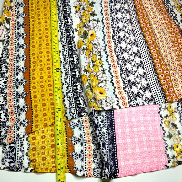 Tassels and Lace Cold Shoulder Boho dress - Picture 11 of 12